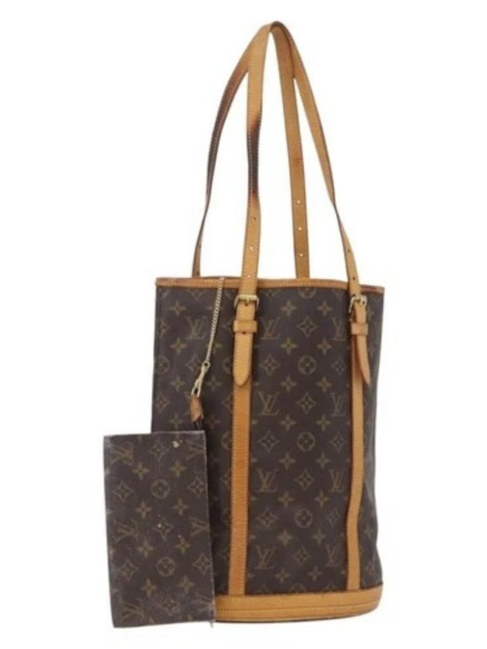 LOUIS VUITTON Monogram Bucket GM Shoulder Bag M42236 LV Auth bs33567